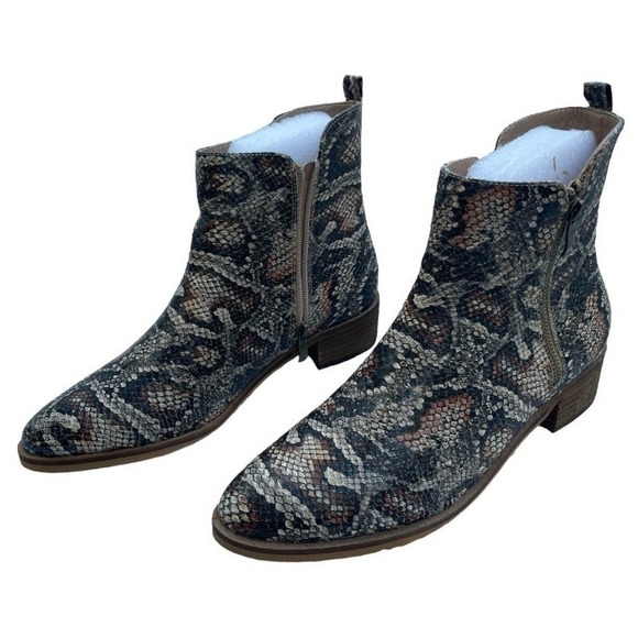 Boutique by Corkys Neal Snakeskin 11 booties - Picture 1 of 9